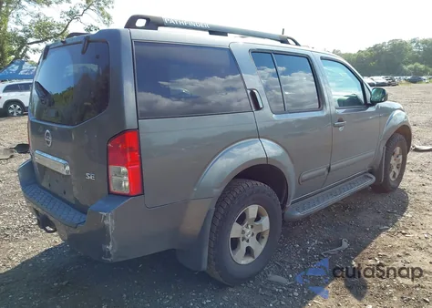 2006 Nissan Pathfinder Se from USA, damaged, VIN 5N1AR18W56C665701